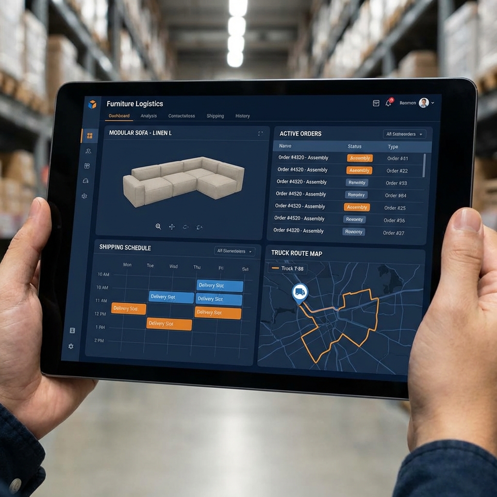 Mobilya Lojistik Yazılımı